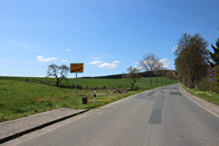 Erholungsheimstraße, Ortsrand von Dassel