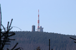 Zoom auf den Brockengipfel