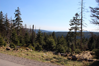 … und Blick nach Südwesten