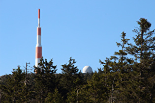 Zoom auf den Brockengipfel