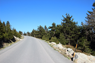 Brockenstraße, Steilstück, Blick nach Osten