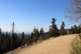 Goetheweg, Blick nach Norden ins Harzvorland, …