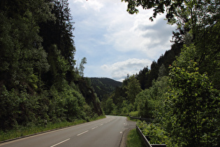 Okertal zwischen Oker und Romkerhalle, Blick nach Süden