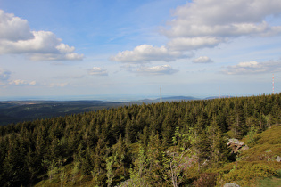 Blick über Torfhaus nach Nordosten