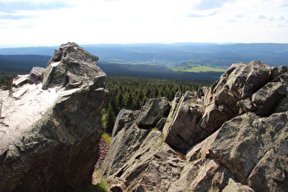 Blick über Altenau nach Westen