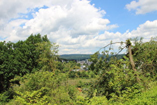 Blick über Meschede nach Norden