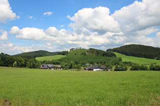 Blick auf Landenbeck im Hennetal