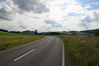 östlich oberhalb Cobbenrode, Blick zum Schneiderkopf