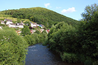 … und Blick flussaufwärts