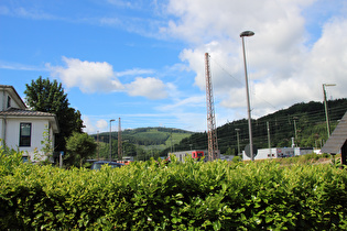 Etappenstart in Altenhundem, Blick nach Südwesten