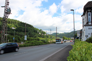 Etappenstart in Altenhundem, Blick nach Norden