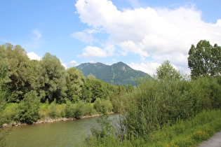 Blick über die Iller zum Grünten