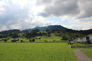 … Blick zum Mittagberg …