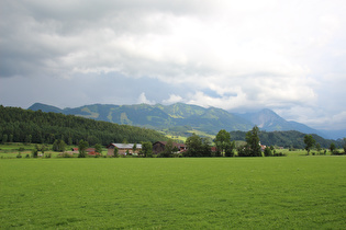 … und Blick nach Südosten