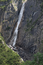 Zoom auf den Wasserfall