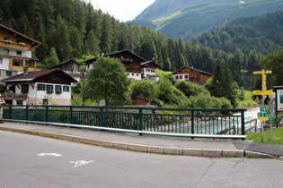 oberes Ende des Lechtalradweges in Steeg