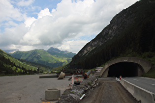 Monzabongalerie, oberes Ende, Blick talabwärts …