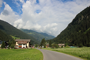 … und Blick talaufwärts