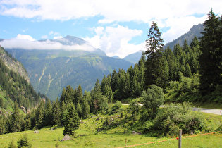 Blick über das untervermunt auf den Zaferna