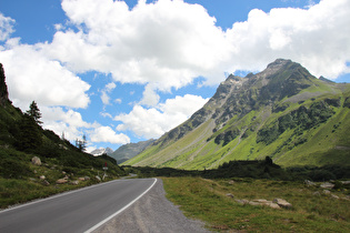Großvermunt, Blick talaufwärts auf die Kleine Lobspitze