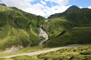 … und Blick talaufwärts