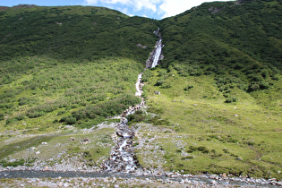 die Trisanna mit einem Zufluss