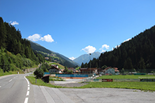 … und Blick flussabwärts