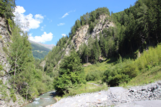 der Faggenbach und eine fragwürdige Tunnelumgehung im Kaunertal