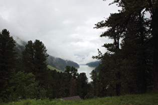 Blick auf den Gepatsch-Stausee