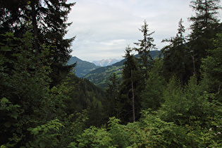 zwischen Nufels und Kaltenbrunn, Blick über Kauns …