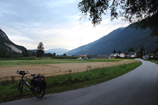 Blick talabwärts auf Silz