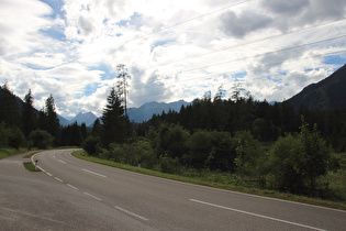 zwischen Biberwier und Ehrwald, Blick zurück …