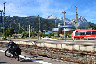 Schluss, Aus, Ende, vorbei … Warten auf die "Zugspitze" mit Zug hinten dran