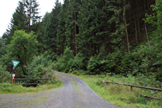 Romkestraße, Brücke über die Große Romke am unteren Ende des Steilstücks