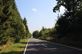 Erholungsheimstraße, weiter oben, Blick bergab