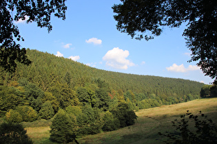 … und Blick nach Südosten