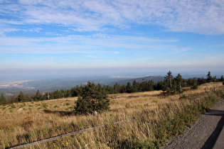 an der montanen Baumgrenze, Blick nach Südosten …