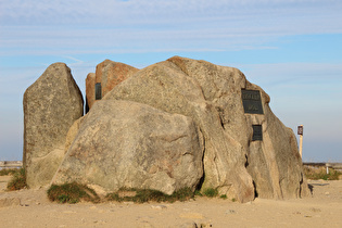 der Gipfelstein auf dem Brocken