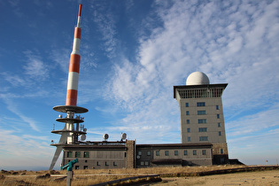 Gebäude auf dem Gipfel