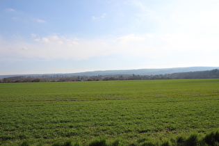 etwas weiter, Blick über Egestorf zum Deister …