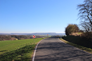 … Blick nach Süden …