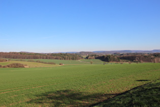 … und Blick nach Südosten