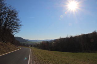 zwischen Rohrberg und Rustenfelde, Blick nach Süden