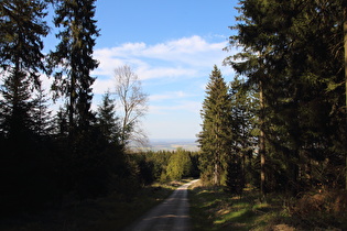 etwas weiter bergab, Blick nach Nordosten