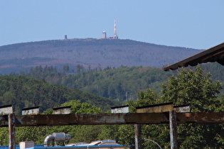 Zoom auf den Brockengipfel