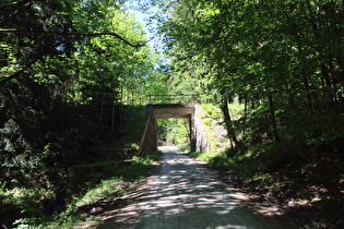 Unterquerung der meterspurigen Harzquerbahn