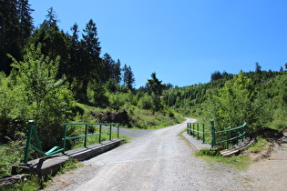 Brücke über das Braune Wasser