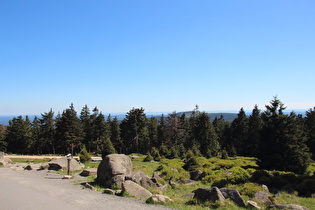 Blick über den Goetheweg auf den Wurmberg