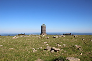 Blick vom Gipfel nach Südosten