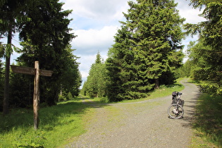 Oberer Bruchbergweg, oberes Ende